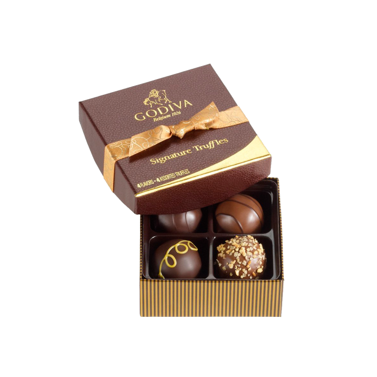 Godiva Chocolatier Chocolate Biscuit Box 36 Count popshop